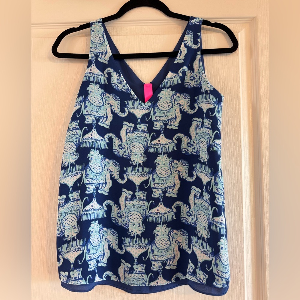 Lilly Pulitzer Florin reversible tank top